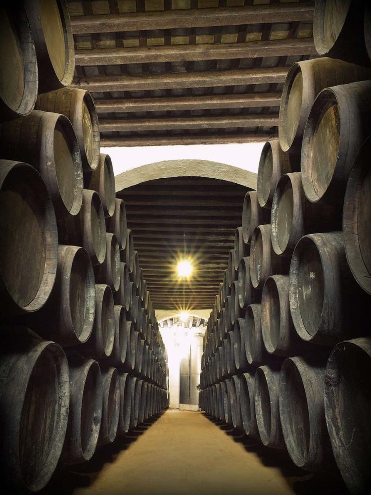 Bodegas de vino de Jerez