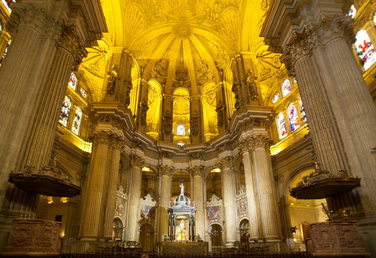 Interior de la Catedral de Málaga